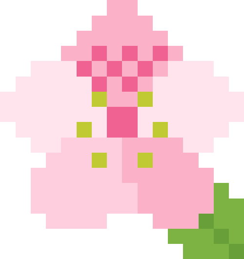 ツツジ02【ライトピンク】