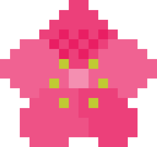 ツツジ01【ピンク】