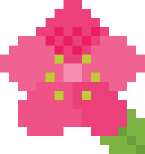 ツツジ02【ピンク】