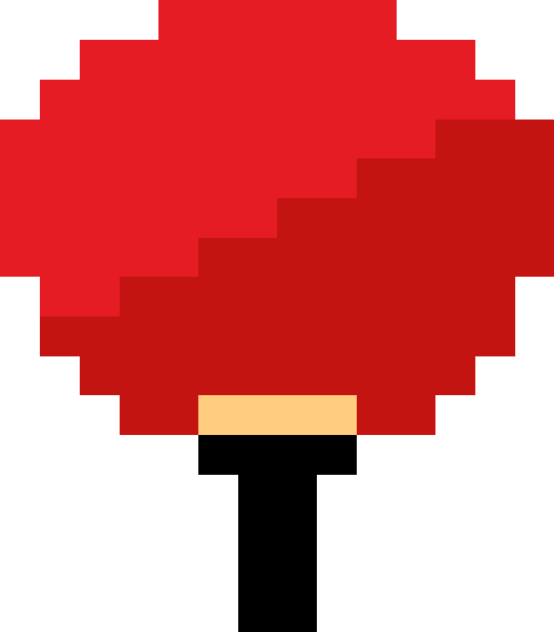 うちわ【レッド】