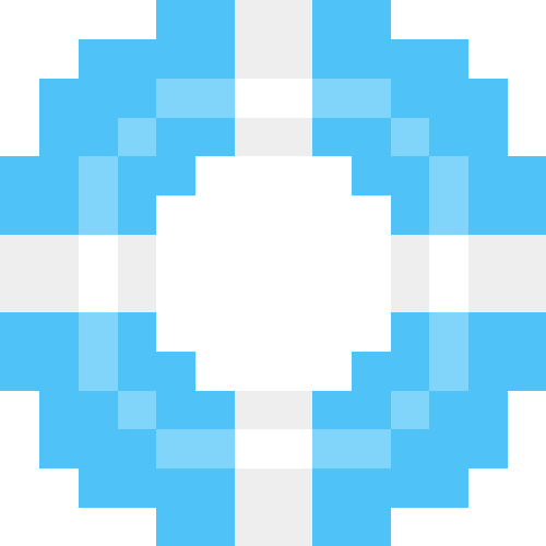 浮き輪01【ブルー】