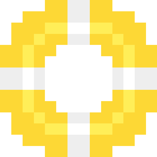 浮き輪01【イエロー】