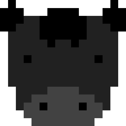 馬【ブラック】