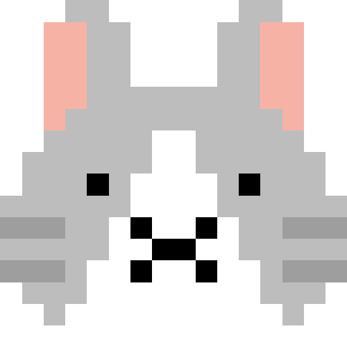 ウサギ（ダッチ/グレー）