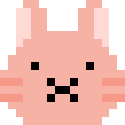 ウサギ【ピンク】