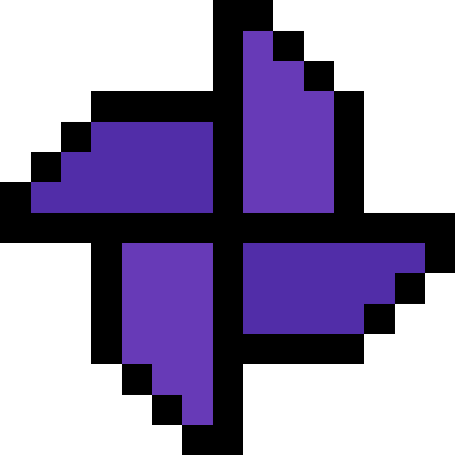 折り紙風車【パープル】