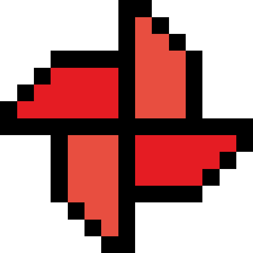 折り紙風車【レッド】